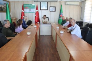 Başhekim Şaban Ergene'den Başkan Bünyamin Arslana Ziyaret