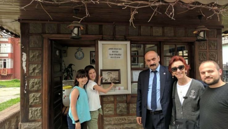 Yıllardır Rize’nin Ekrem Orhon Mahallesinde Muhtarlık Görevini Sürdüren İslam Topaloğlu Hizmete Devam Dedi