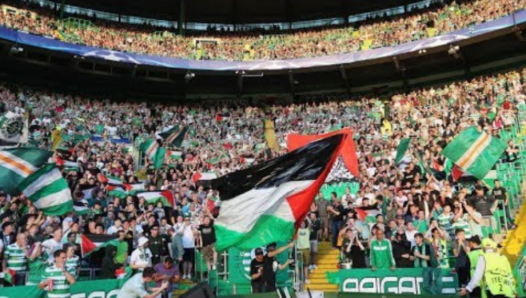 Filistin bayrağı açmışlardı: Kombine biletler iptal edildi