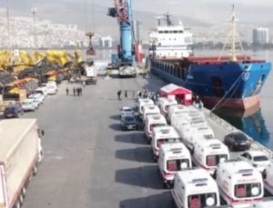 Türkiye’den Gazze’ye sağlık malzemeleri taşıyan gemi yola çıkıyor