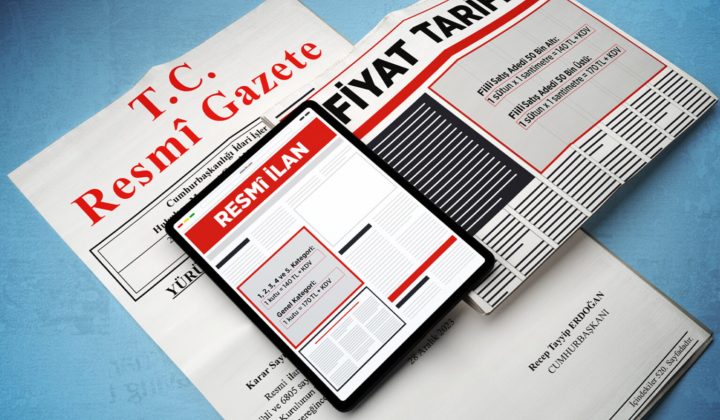 Resmî ilan fiyat tarifesi onaylandı; Yüzde 100 artış