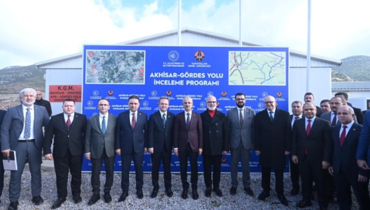 Uraloğlu: Akhisar-Gördes Yolu’nu 2025’te hizmete açacağız