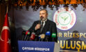 ÇAYKUR RİZESPOR KULÜP  BAŞKANI İBRAHİM TURGUT’TAN ANLAMLI VEDA MESAJI