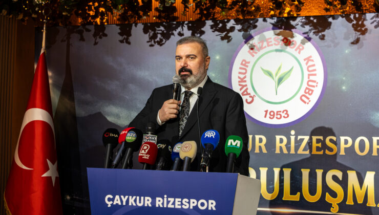 ÇAYKUR RİZESPOR KULÜP  BAŞKANI İBRAHİM TURGUT’TAN ANLAMLI VEDA MESAJI