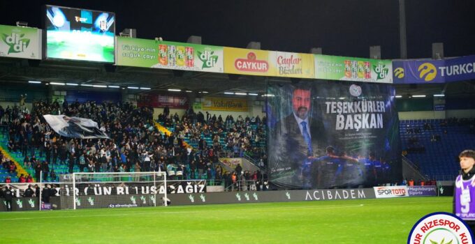 ÇAYKUR RİZESPOR 2 - 2 BEŞİKTAŞ