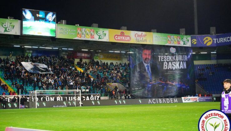 ÇAYKUR RİZESPOR 2 – 2 BEŞİKTAŞ