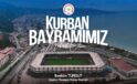 ÇAYKUR RİZESPOR KULÜP BAŞKANI İBRAHİM TURGUTTAN KURBAN BAYRAMI MESAJI