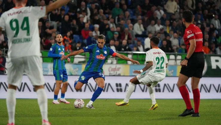 ÇAYKUR RİZESPOR 0 – 1 CORENDON ALANYASPOR