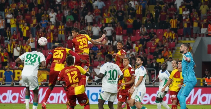 GÖZTEPE 2 - 2 ÇAYKUR RİZESPOR