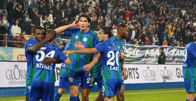 ÇAYKUR RİZESPOR 3 - 4 TRABZONSPOR